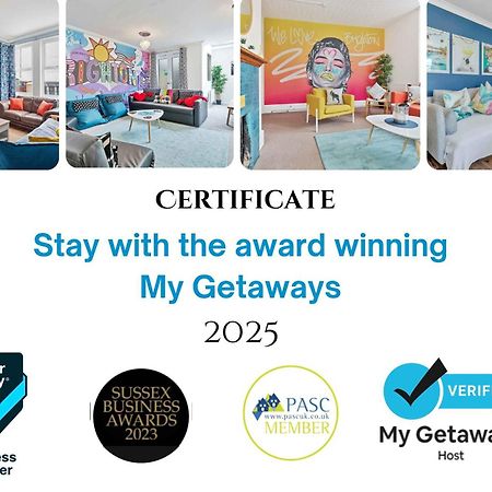 브라이턴 Golden Sunset House With Free Parking By My Getaways 빌라 외부 사진