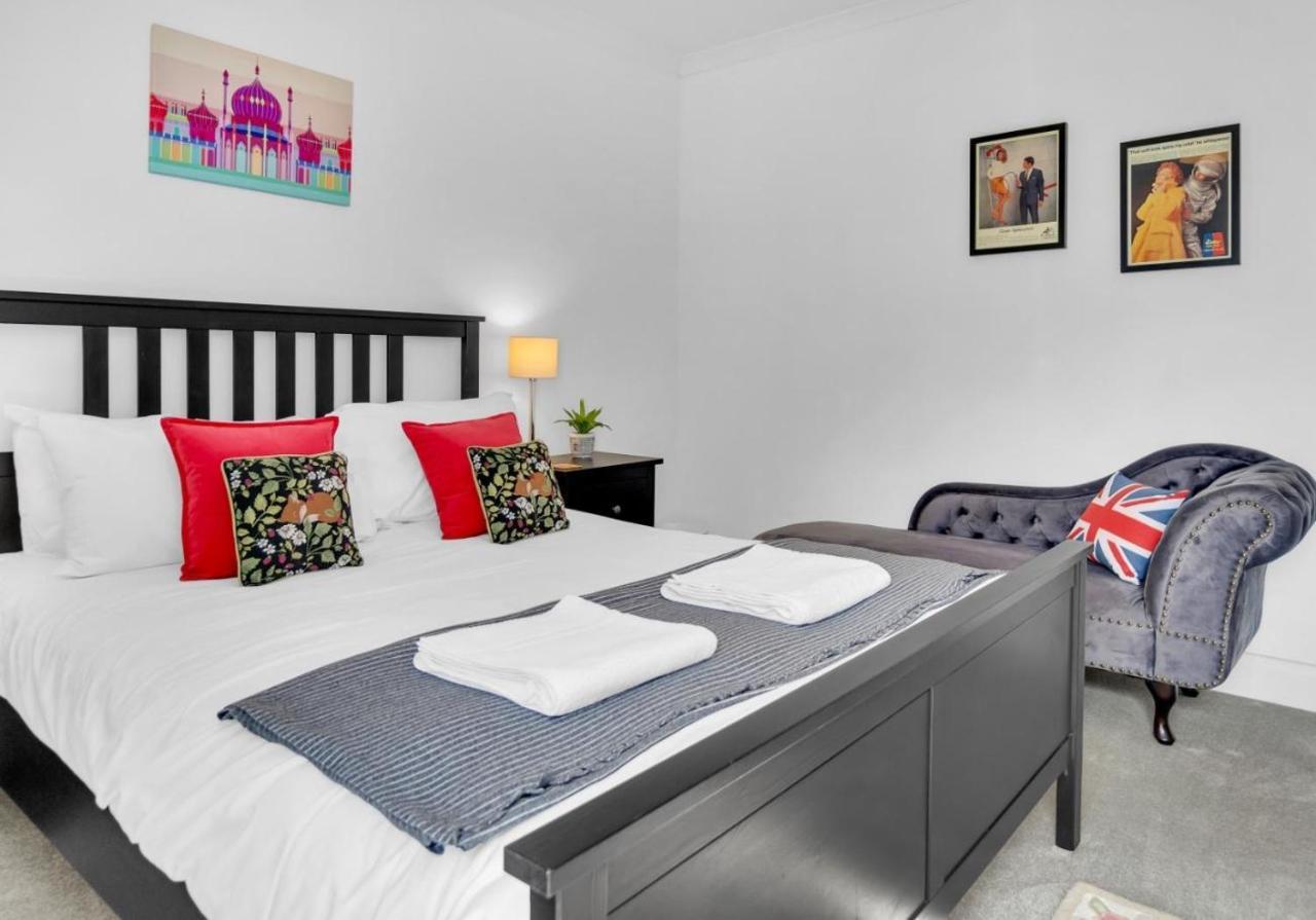 브라이턴 Golden Sunset House With Free Parking By My Getaways 빌라 외부 사진